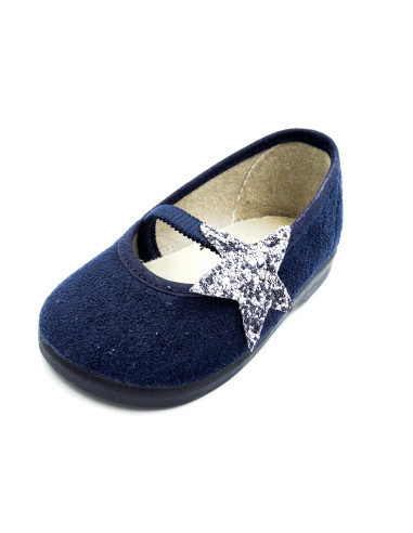 manoletina de serratex con adorno de estrella