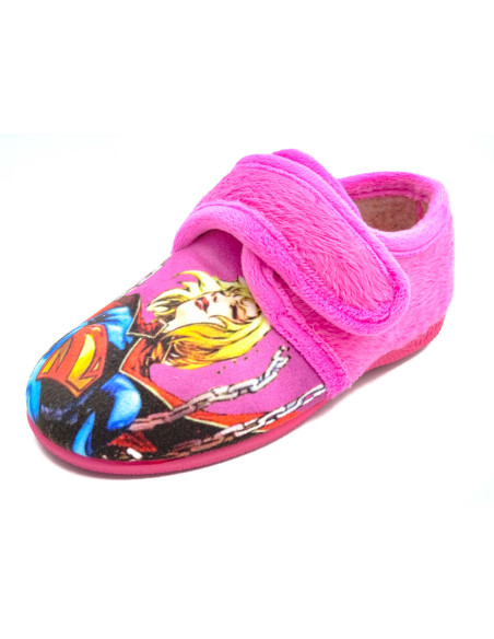 zapatilla de casa para nina con suela de goma