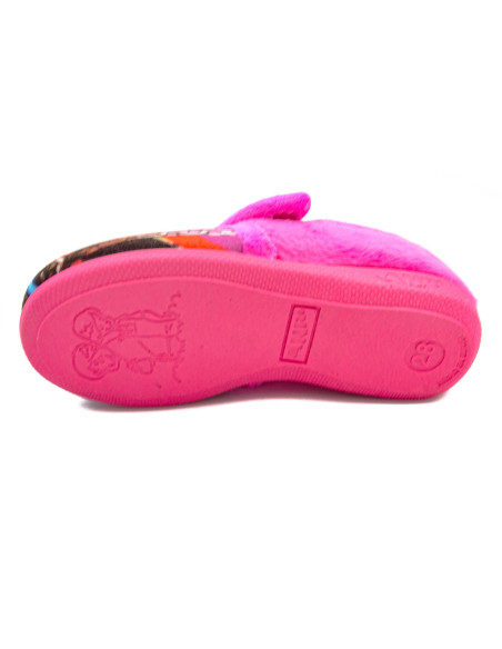 zapatilla de casa para nina con suela de goma