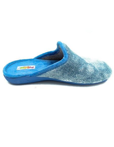 zapatilla de casa para mujer con suela de goma
