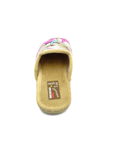 zapatilla de casa para chica con suela de goma
