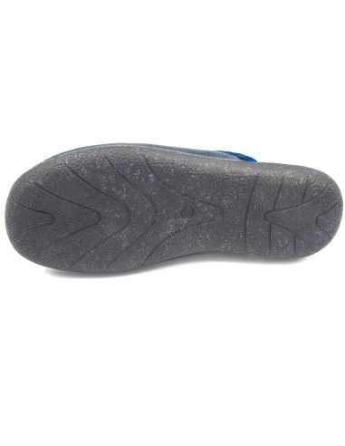 60 11 zapatilla de casa para caballero con suela de caucho