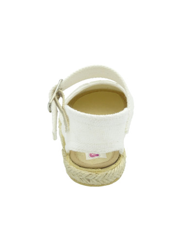 263 122 espartena de nina con puntilla y suela de goma