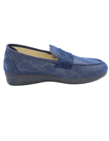 zapatilla de casa para senora con suela de goma