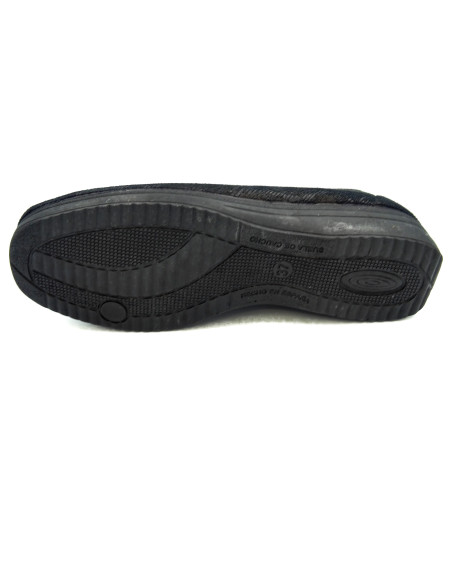 zapatilla de casa para senora con suela de goma
