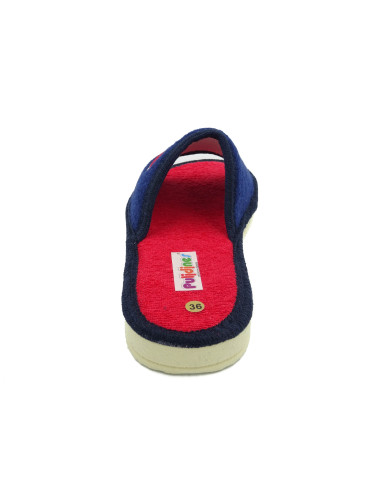 zapatilla de casa para mujer de toalla con suela microporosa