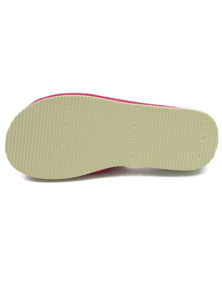 zapatilla de casa para mujer de toalla con suela microporosa