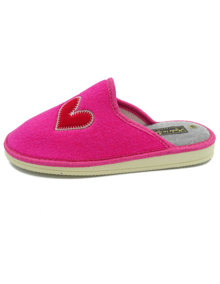 zapatilla de casa para mujer de toalla