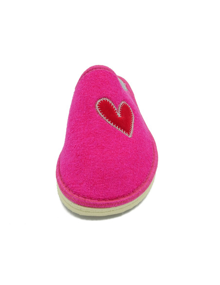zapatilla de casa para mujer de toalla