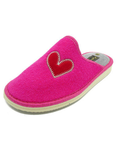 zapatilla de casa para mujer de toalla