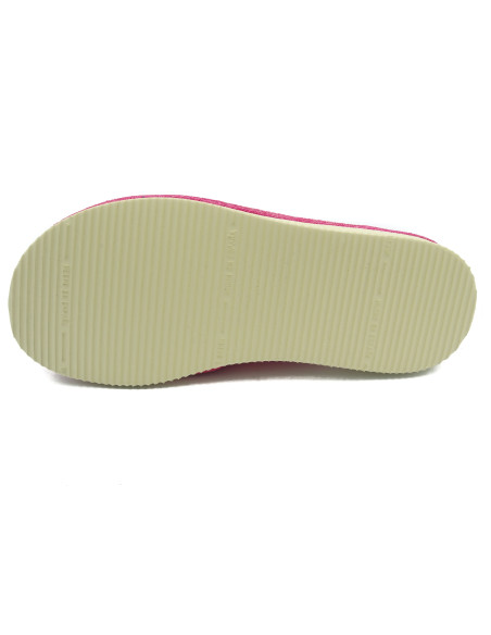 zapatilla de casa para mujer de toalla