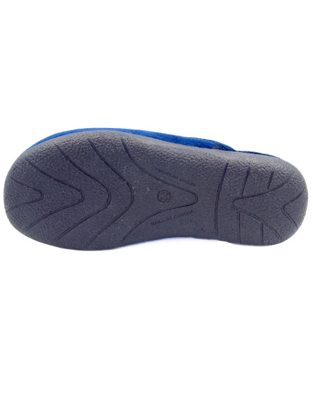 zapatilla de casa guateada para mujer con suela antideslizante