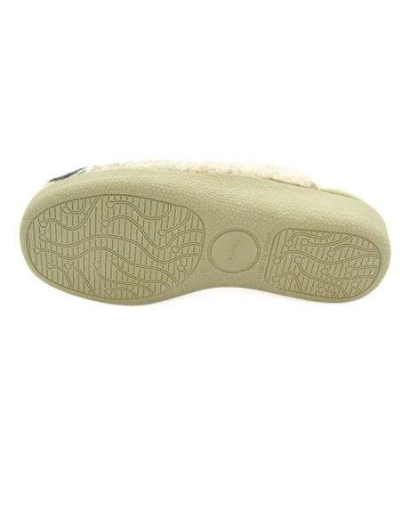 zapatilla de casa para senora con la cuna de caucho