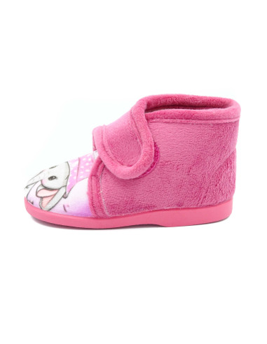 zapatilla de casa para nina con suela de caucho