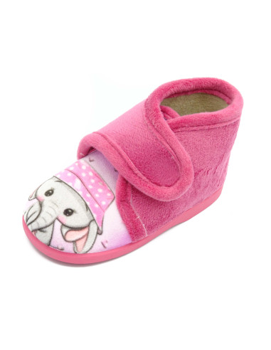 zapatilla de casa para nina con suela de caucho