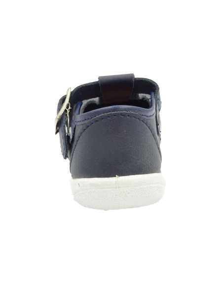 Pepito para nino de piel con hebilla