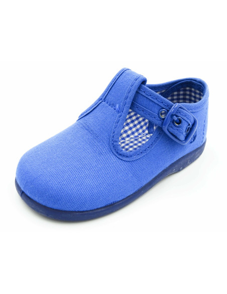 pepito de tela con forro de vichy para nino