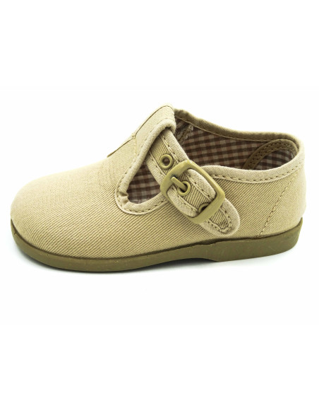 pepito de tela con forro de vichy para nino