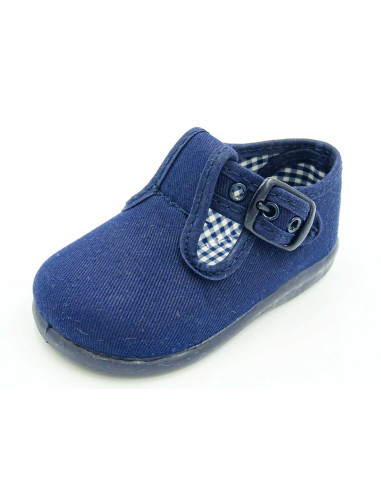 pepito de tela con forro de vichy para nino