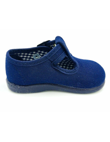 pepito de tela con forro de vichy para nino