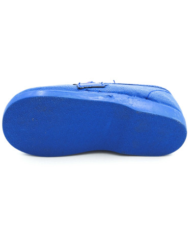 mocasin de tela con bandera de tira de adorno para nino