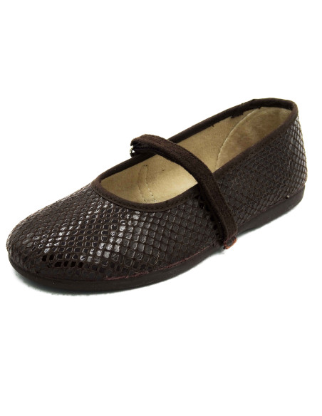 mercedita con dibujo de piton para nina