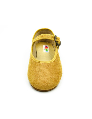 mercedita de serratex con plantilla de textil y suela de goma para nina