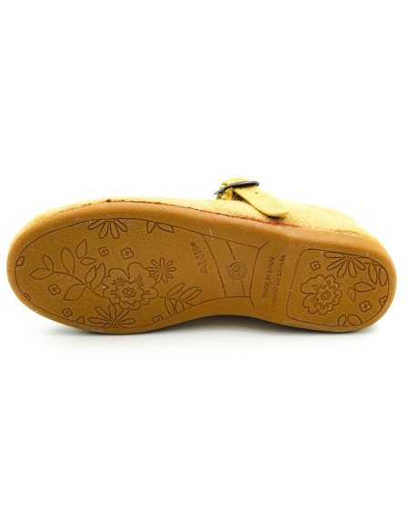 mercedita de serratex con plantilla de textil y suela de goma para nina