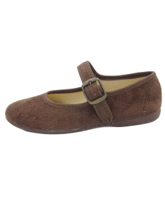 mercedita de serratex con plantilla de textil y suela de goma para nina 2