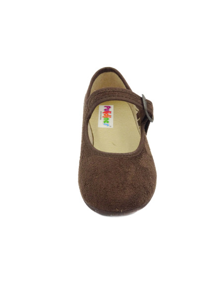 mercedita de serratex con plantilla de textil y suela de goma para nina