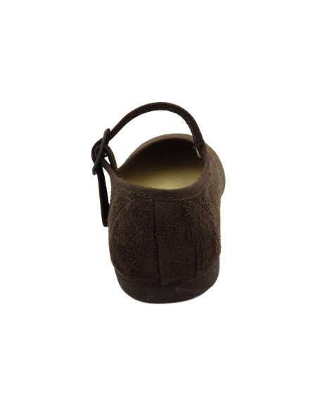 mercedita de serratex con plantilla de textil y suela de goma para nina