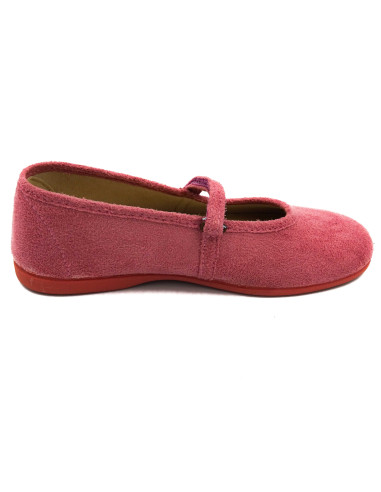 mercedita de serratex con suela de goma para nina