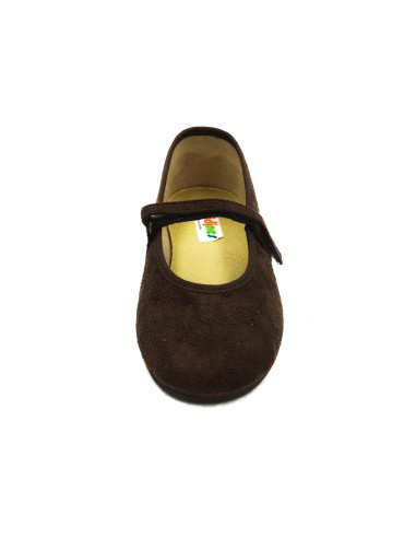 mercedita de serratex con suela de goma para nina