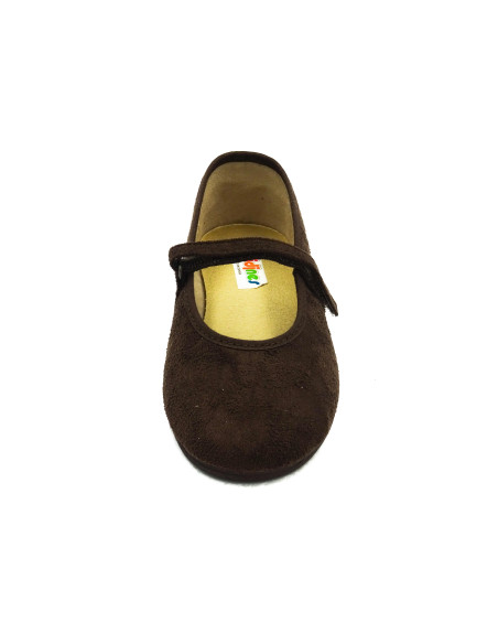 mercedita de serratex con suela de goma para nina