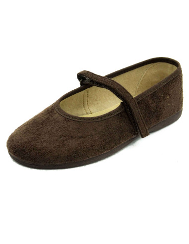 mercedita de serratex con suela de goma para nina