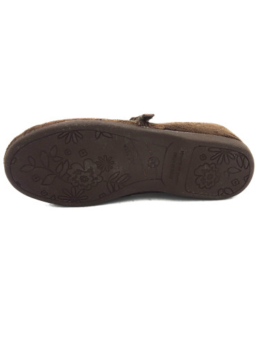 mercedita de serratex con suela de goma para nina