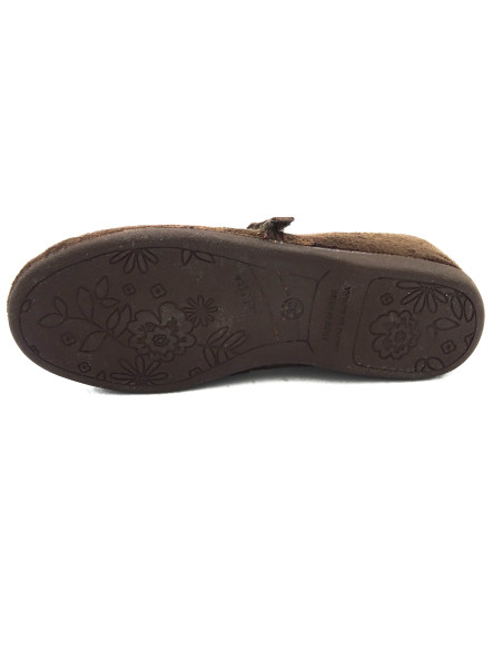 mercedita de serratex con suela de goma para nina