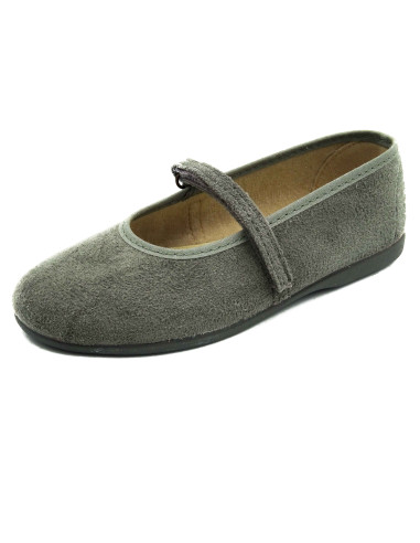 mercedita de serratex con suela de goma para nina