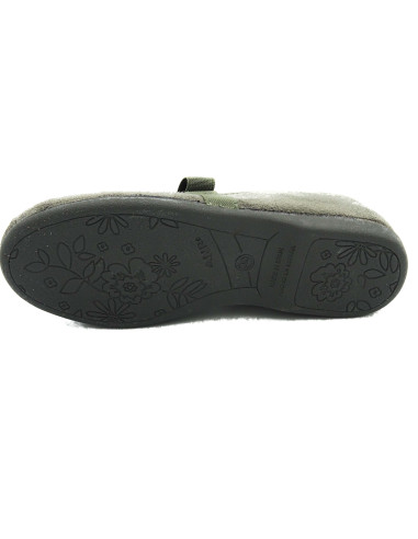 manoletina de serratex con lazo zapatero de goma para nina