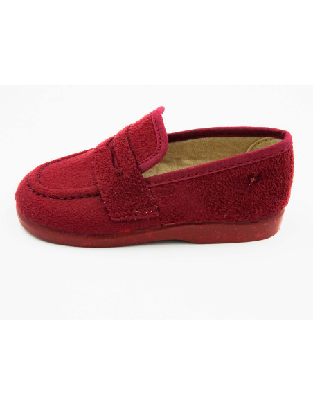 mocasin de serratex para nino con suela de goma