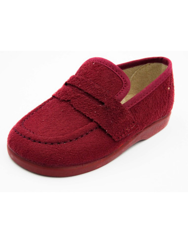 mocasin de serratex para nino con suela de goma