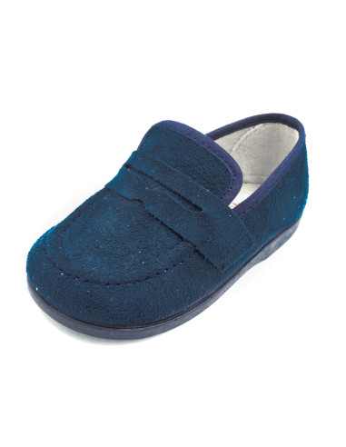 mocasin de serratex para nino con suela de goma