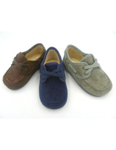 nautico de serratex para nino con suela de goma 2