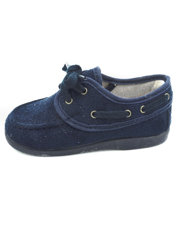 nautico de serratex para nino con suela de goma