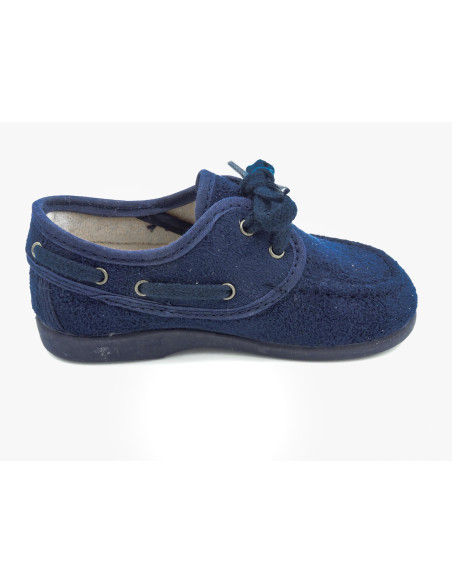 nautico de serratex para nino con suela de goma