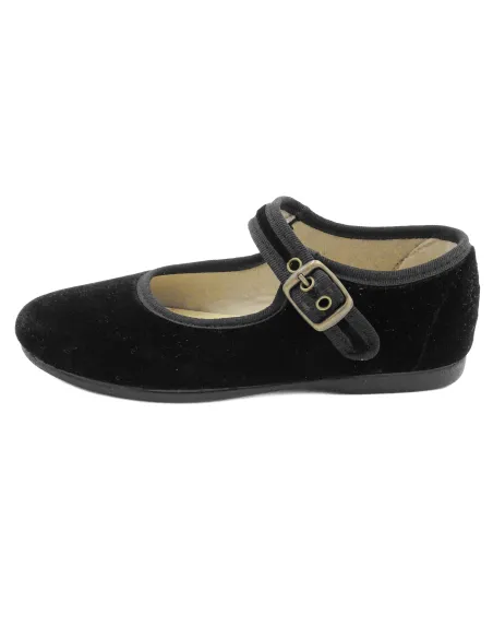 mercedita para nina de terciopelo