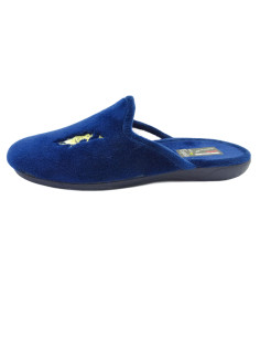 zapatilla de casa para caballero con las suela de caucho 2