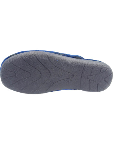 zapatilla de casa para caballero con las suela de caucho