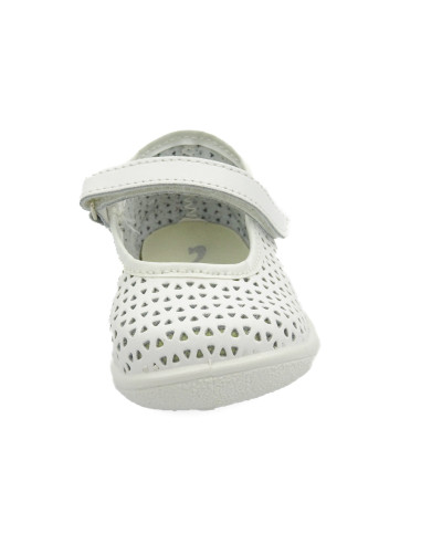 mercedita de piel caladitas con cierre de pegar