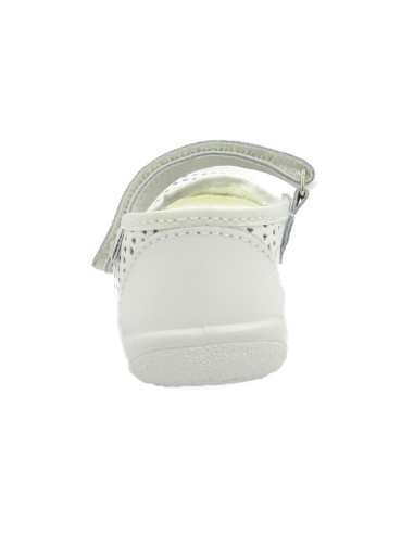 mercedita de piel caladitas con cierre de pegar